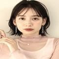 視線一人占め♡秋は「暗髪」が映えるヘアスタイルで魅力を引き出す！ -