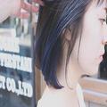 青のインナーカラーのヘアカタログ特集☆ブルーに合うベースの髪色って？ - ビューティー