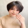 ＜丸顔さん専用＞黒髪ショート派のための愛されヘアスタイル♡ -