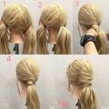 毛量多めさんも少なめさんもOK！100均アイテムを使った簡単＆おしゃれヘアアレンジ4選 - ビ