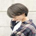 “前髪長め”がポイント。さり気なく好感度高まる［丸みショート］の作り方 -