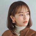 毛先ワンカールのふんわり愛されボブヘア！シースルー前髪と相性ばっちり |