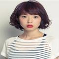 《紫系×暗め》のヘアカラー特集！ブリーチなしでも可愛い透明感のある髪色をご紹介 - ビュ