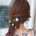 ヘアアクセサリーを使った大人アレンジ特集！種類や簡単な使い方をご紹介♪ - ビューティ