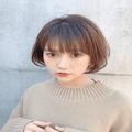 ショートボブで首周りスッキリ♡ハイネックが似合う冬おすすめの髪型 -