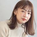 2021年のシースルー前髪は質感・束感・透け感がポイント！大人カジュアルな重めミディヘア