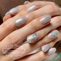 シックな魅力♡《グレーネイル》で差がつくデザインはこれ！ -