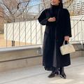 黒のロングコートを『ジャーナル スタンダード』でお買い上げ！ | ライフスタイル最