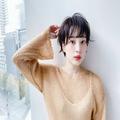 大人感＆小顔感が一気にUP。視線集中［上品ショートボブ］は毛先ニュアンスを決め手に -