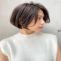 ショートはパーマ×前髪なしスタイルで差をつけよう！スタイリングまでご提案♪ -