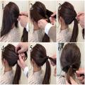 ゴム＆ピンで超簡単！冬コーデの邪魔にならない「お団子ヘアアレンジ」 - ビューティーガ