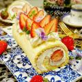 見栄えの良いロールケーキの飾り付けレシピ♪おしゃれにデコレーションしよう。 - ビュー