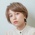 柔らかさのある印象美人！ 上品ショートボブ |