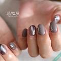 大人の冬ネイルはこれに限る♡『くすみトーン』でシンプルに魅せるニュアンスネイル -