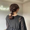 《ロングヘア》アップのアレンジ特集。誰でも出来る簡単おしゃれまとめ髪とは？ - ビュー