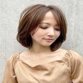 前髪なし×ミディアムのヘアカタログ。大人女性に似合うお手本にしたい人気の髪型 - ビュー