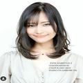 丸顔さんに似合う最新ミディアム特集《2022》小顔見せが叶うおすすめの髪型 - ビューティー