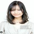 丸顔さんに似合う最新ミディアム特集《2022》小顔見せが叶うおすすめの髪型 -