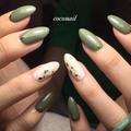 旬な人気カラー“グリーン”で冬ネイルをとことん楽しむ！厳選10デザイン -