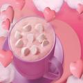 何なんだこの可愛い飲み物は！ローソンのバレンタインドリンク気になる～。 -