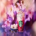 【スタバ 新作】夜桜Ver.が登場！「さくらカシス ストロベリー 白玉 フラペチーノ」 | グルメ