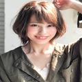 丸顔さんに似合うショート特集《2022》大人っぽいを意識した美人見せスタイル - ビューティ