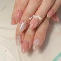 「淡色×乳白色」で作る春ネイル特集♡優しく軽やかな指先にシフト -