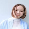 グッと垢抜ける「ボブ×センター分け」簡単おしゃれなヘアセットの方法 - ビューティーガー