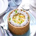 オーブン不要！レンジでできるのにケーキ屋さんみたい♡簡単レモンカスタードタルト - ビ