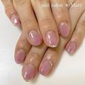 初夏は「透け感ピンク」で決まりだわ。旬のショートネイルデザイン5選 -