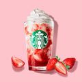 スタバで人気の「ストロベリー フラペチーノ」が今年も登場！12日間限定のチョコレートv