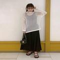 初夏も「黒スカート」がんがん穿くべし。即マネしたい垢抜けコーデ5選 -