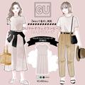GUのコレでもうコーデに困らない♡1枚あれば無敵！着回し優秀2WAYワンピース -