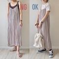 子どもっぽいからやめたほうがいいかも！大人のキャミワンピの正解って？！NG＆OKコーデ比