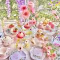 HAUTE COUTURE・CAFE(オートクチュールカフェ)、夏らしい“藤”の花に包まれて楽しむ旬なピーチ