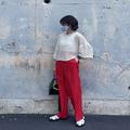 【GU】1990円の「カラースラックス」がめちゃくちゃ映える！ - ビューティーガール