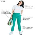 【骨格ストレート】白Tの着こなしにはセンタープレスパンツやかっちりバッグ！ | ファッシ