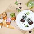 ひ～んやりパリッと食感もお楽しみ。かわいいワンハンドスイーツ「京ワッフル」に7月限定