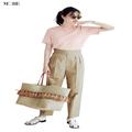 【今日のコーデ】定番パンツ、コーデでどう盛り上げる？ この夏はぴたTと夏小物と、が正解