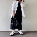 初夏も［ユニクロスカート］ガンガン使って！気温が低い日の正解コーデ -