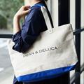 「DEAN & DELUCA」オンラインストア限定！ブルーのキャンバスバッグ -