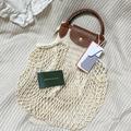 軽さと抜け感がたまらない！1万円台で買える、ロンシャンの「あみあみバッグ」を夏のデイ
