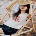 川口ゆりなのリゾート風Tシャツコーデをマネしたい！ コスパなフレンチシック着回し7日目