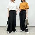 【ユニクロ】ゆるっと感が可愛い「メンズTシャツ」トレンドコーデ4選 - ビューティーガール