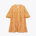 【ZARA】コーデが映える「レトロ柄ワンピース」4選　夏はオレンジに注目！ - ビューティーガ
