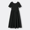 GUの黒ワンピが万能すぎ♡1枚でサマ見え！今本当に使える「黒ワンピース」＆夏コーデ - ビ