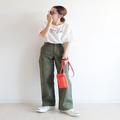 Tシャツでも手抜き感ゼロ♡［2022夏］おしゃれな人が着こなすキレイめカジュアルコーデ -