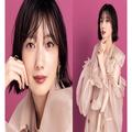 波瑠、メイクに秋色をひとさじ。ぶどう色リップで成熟した大人の色香を纏う |