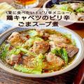 鶏キャベツのピリ辛ごまスープ煮レシピ　旨味たっぷりで家族が喜ぶ絶品！ - ビューティー