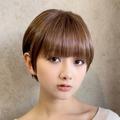 艶感がきれいな人気のマッシュショートで小顔見せ |